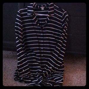 J. Crew sheer swimsuit coverup